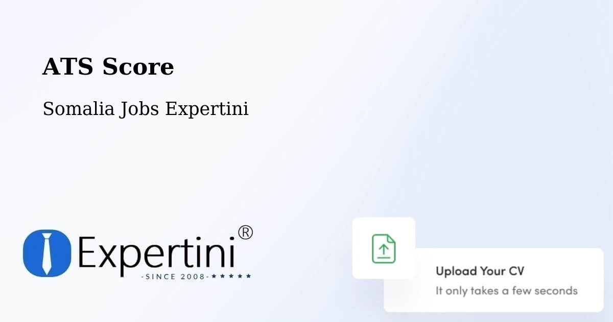 Resume ATS Score & Job Description Match Tool – Eyl - Somalia Jobs Expertini